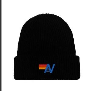 Aviator Nation Logo Rib Beanie - NWT